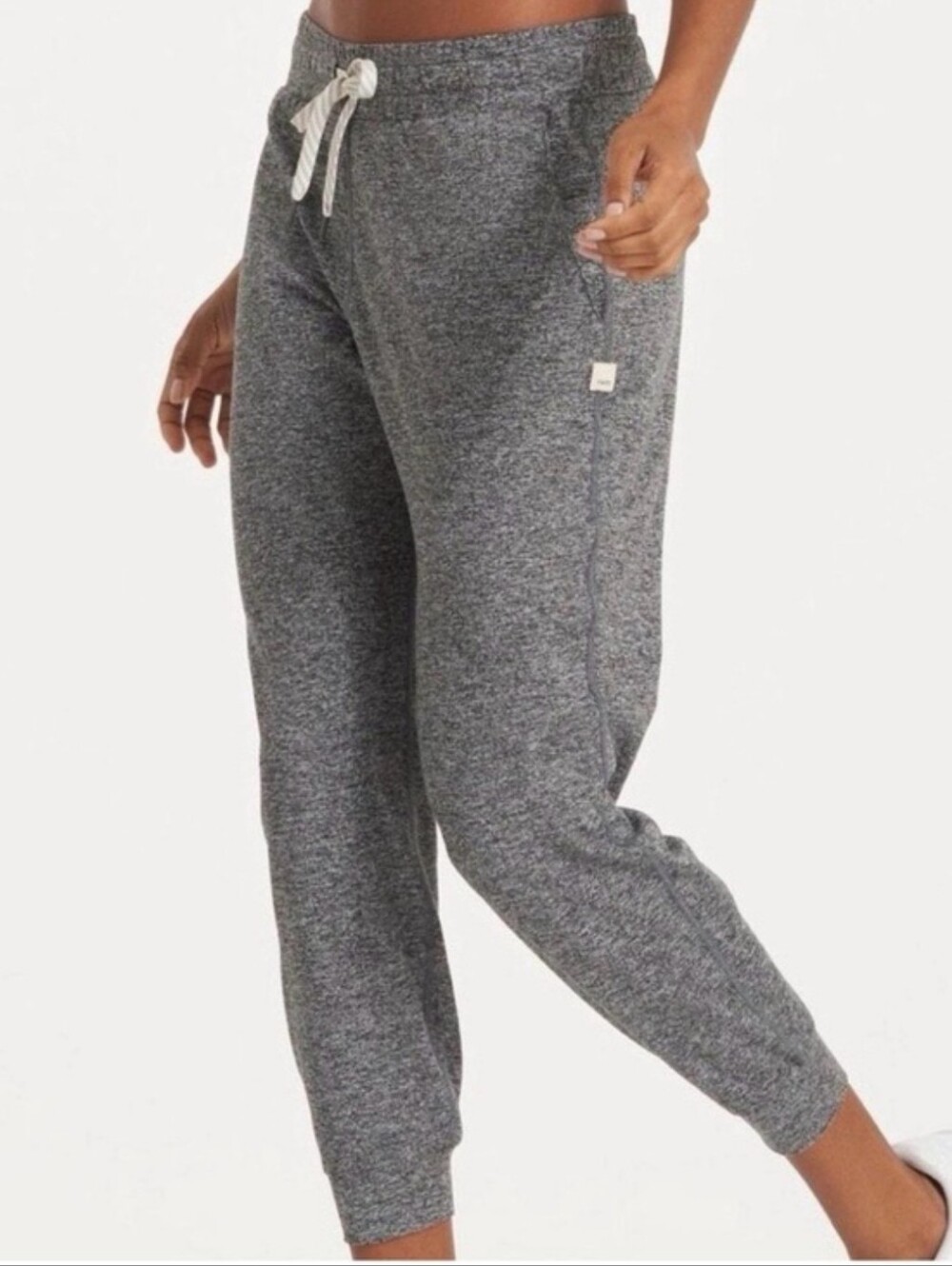 VUORI HEATHER GRAY PERFORMANCE JOGGERS DRAWSTRING PANTS SZ S
